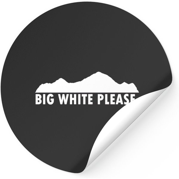 Big White Please - Big White - Stickers-image