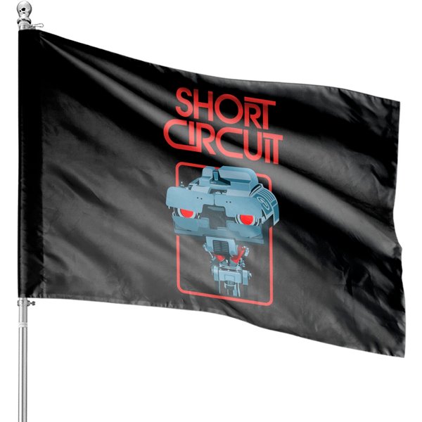 Short Circuit Johnny Number Five - Short Circuit - House Flags-image