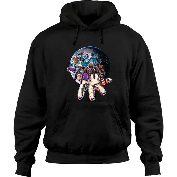 Tarantula Motif Coloful Spider Design Arachnid Tarantulas Hoodies-image
