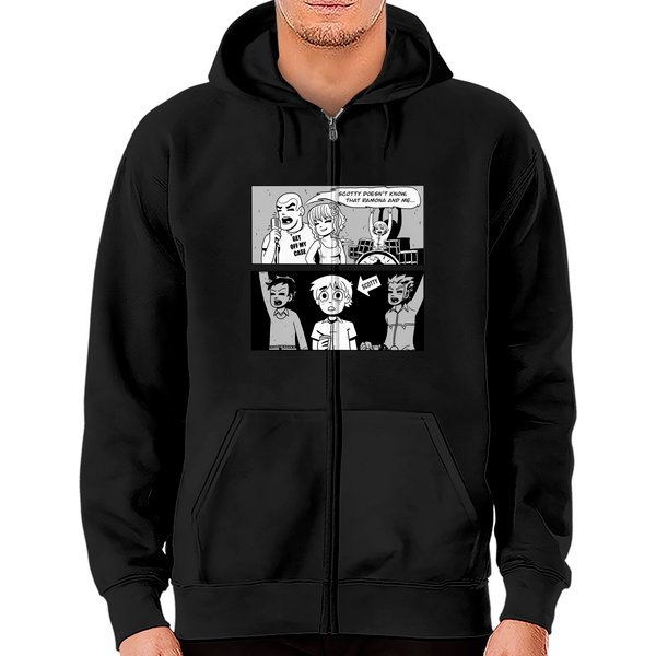 Scotty Doesn'T Know - Scott Pilgrim - Zip Hoodies-image