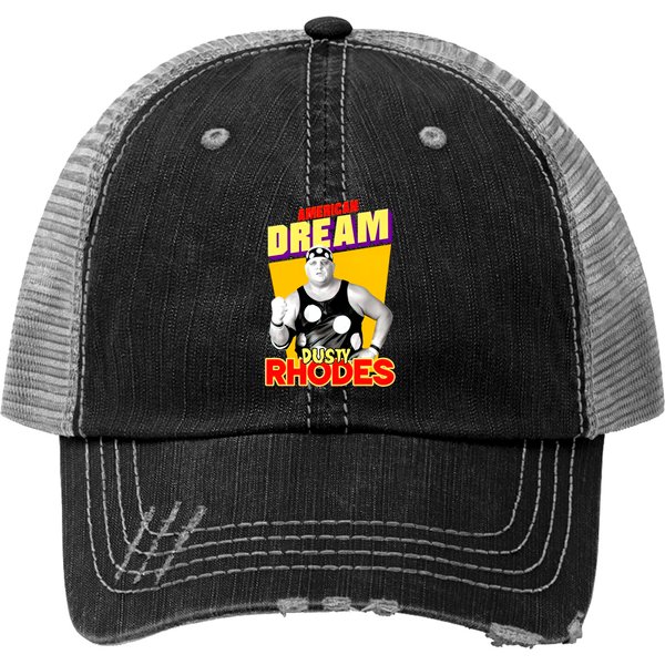 American Dream - Dusty Rhodes - Print Trucker Hat-image