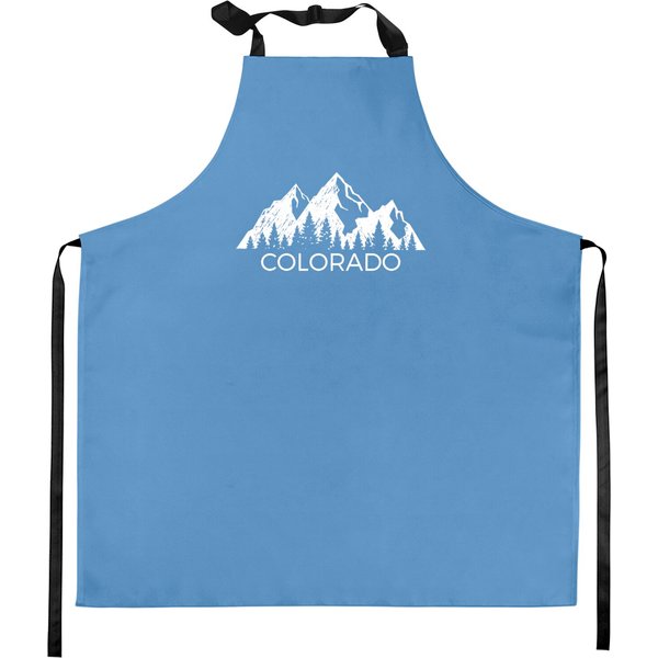 Colorado Kitchen Aprons For Men Women | Colorado Rocky Mountain Pullover Kitchen Aprons-image