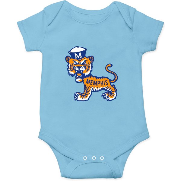 Vintage Standing Angry Tiger - Memphis - Memphis - Onesies-image