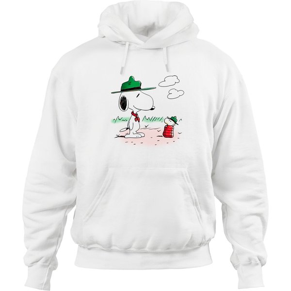 Snoopy & Woodstock Camping Hoodies-image