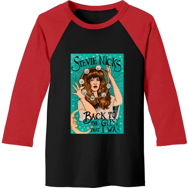 Stevie Nicks Back To The Gypsy That I Was - Stevie Nicks - Baseball Tees-image