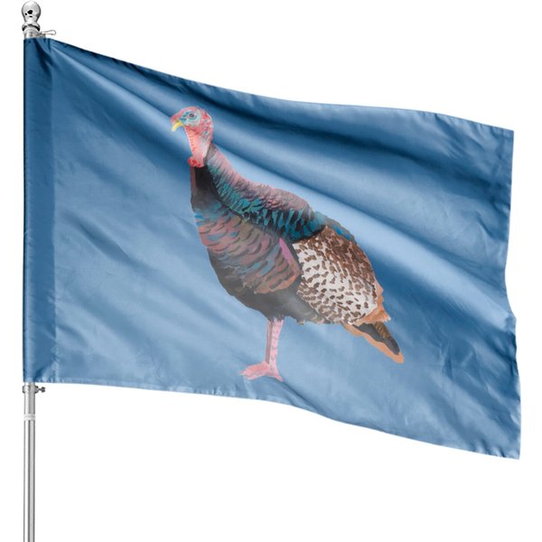 Wild Turkey - Turkey - House Flags-image