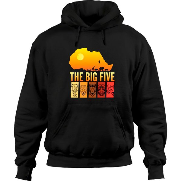 The Big Five African - The Big Five - Hoodies-image
