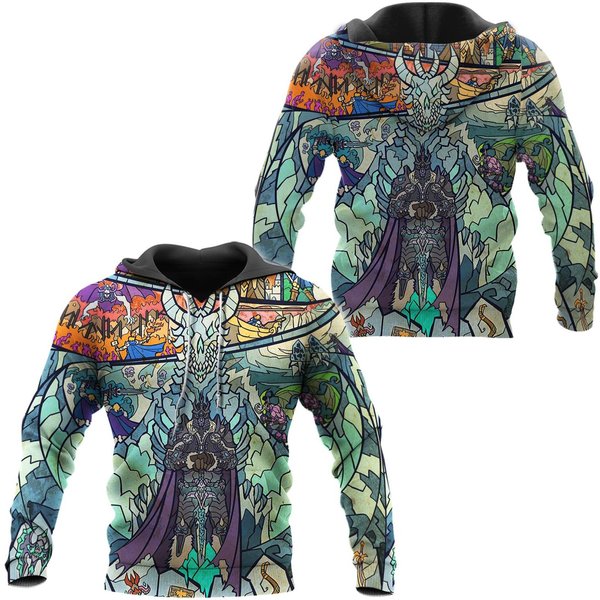 World Of Warcraft Lich King 3d Hoodie