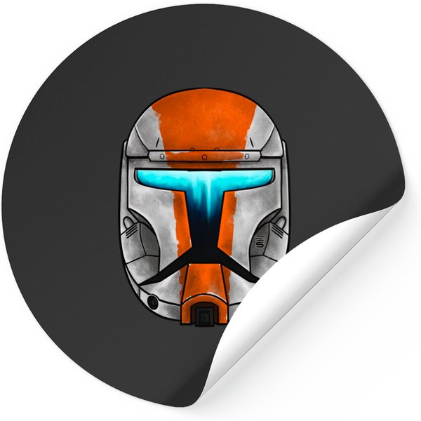Delta Squad Boss Helmet - Republic Commando - Stickers-image