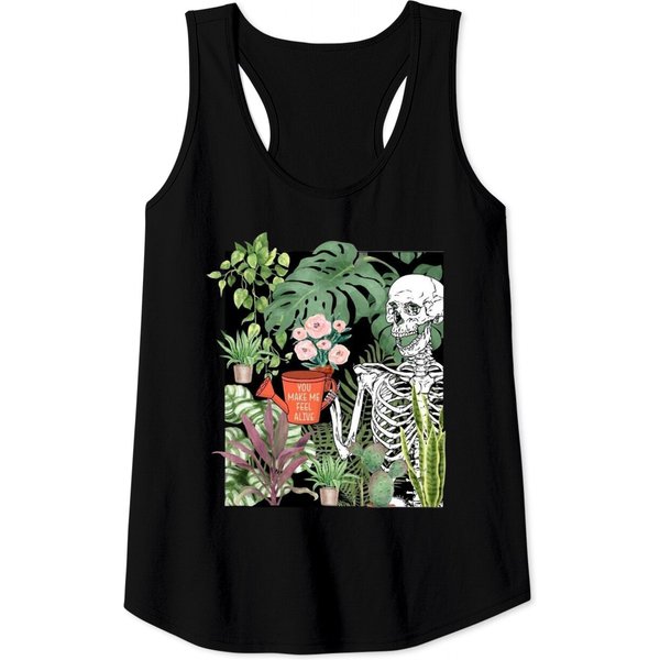 Garden You Make Me Feel Alive Tank Tops-image
