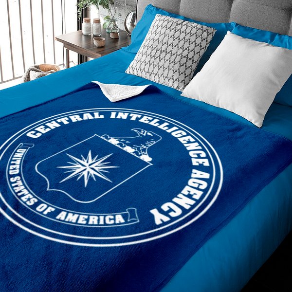 Cia Central Intelligence Agency Usa Baby Blankets