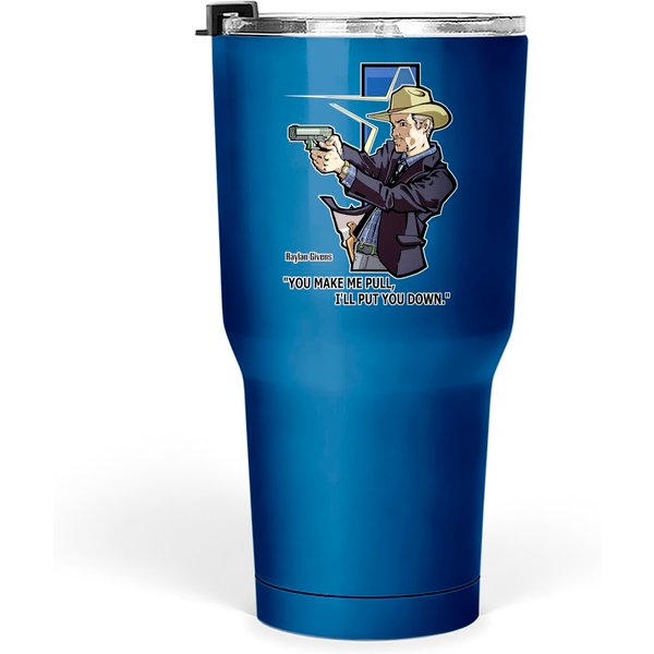 Raylan Givens Justified - Justified Tv Show - Tumblers 30 Oz-image