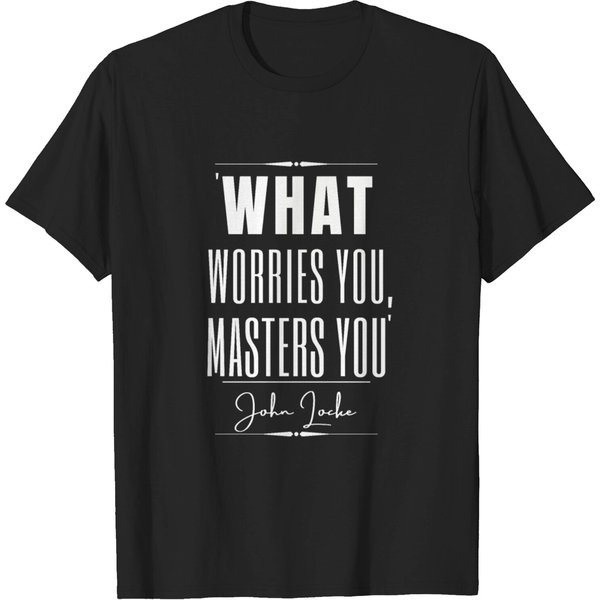 John Locke Historical Quote T-Shirt-image