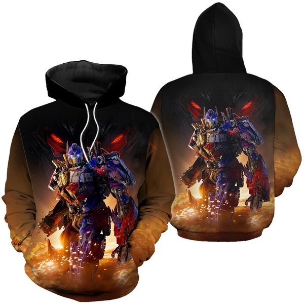 Transformers Optimus Prime Unisex Hoodie Unisex Hoodie-image