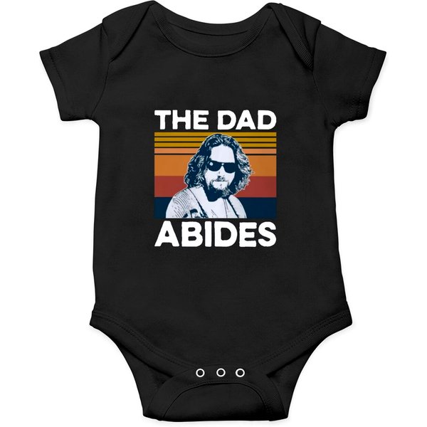 The Big Lebowski The Dad Abides Vintage Onesies, The Big Lebowski Shirt-image