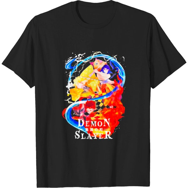 Slayer Demon Anime Graphic T-Shirt-image