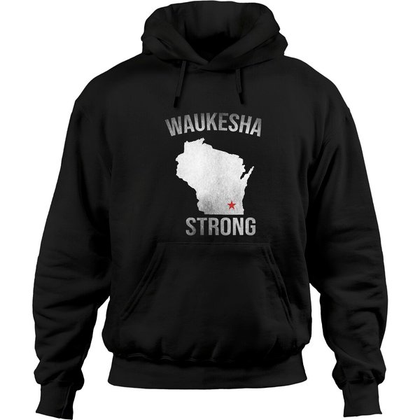 Waukesha Strong Wisconsin State Christmas Hoodies-image