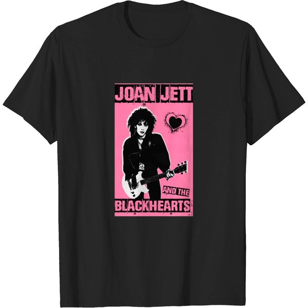 Joan Jett Shirt | Joan Jett Blackhearts T-Shirt-image