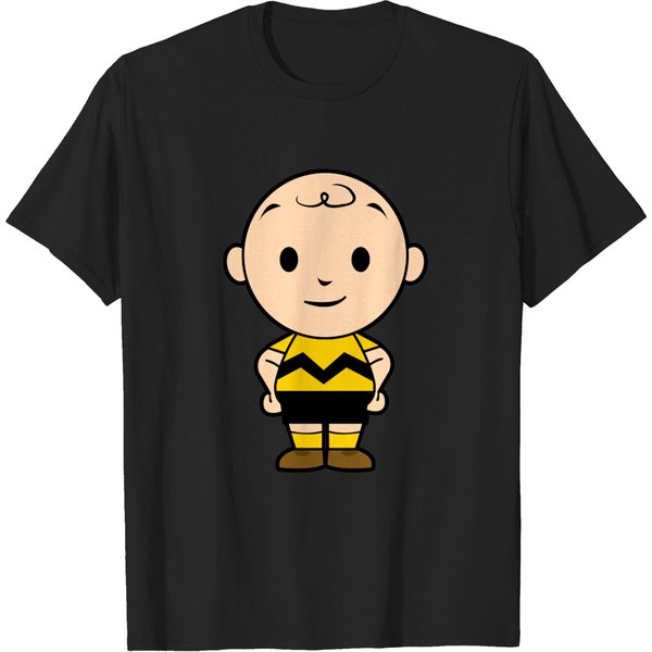 Cute Charlie Brown - Snoopy - T-Shirt-image