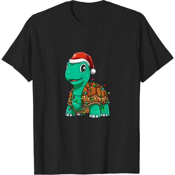Christmas T-Shirt For Turtle Lovers-image