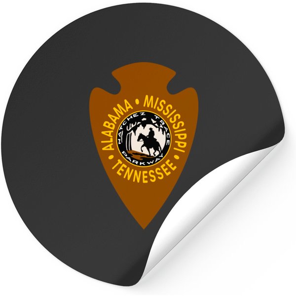 Natchez Trace Parkway Road Sign - Natchez Trace - Stickers-image