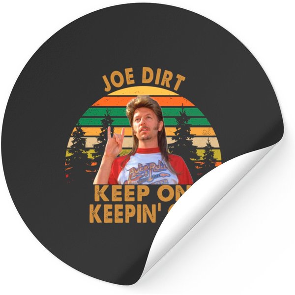 Joe Dirt Keep On Keepin' On Fun Stickers-image