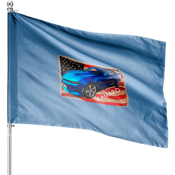 Camaro Ss 6Th Generation House Flags-image