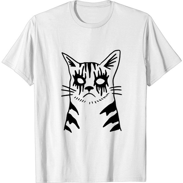 Metal Cat - Metal - T-Shirt-image