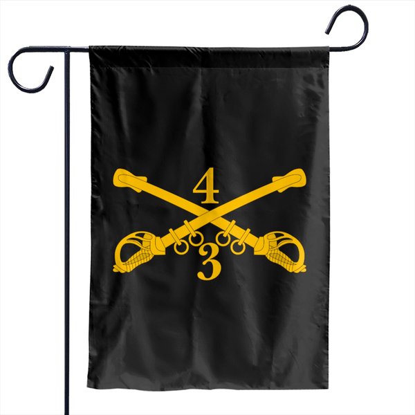 3Rd Squadron 4Th Cavalry Regiment Garden Flags-image