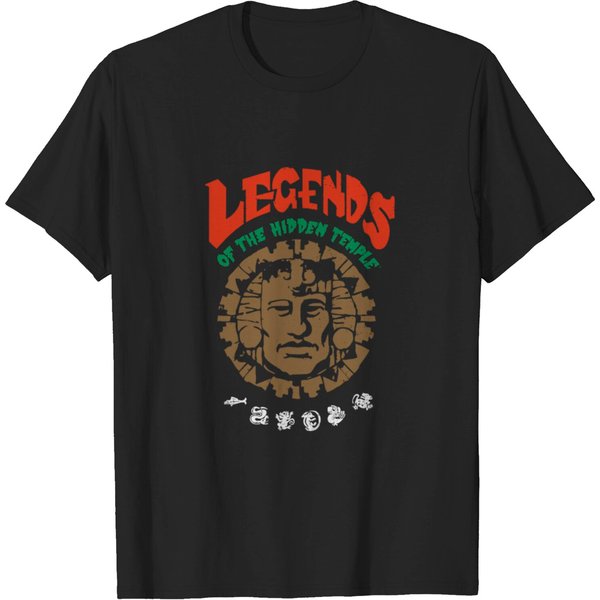 Legends Of The Hidden Temple Vintage Poster T-Shirt-image