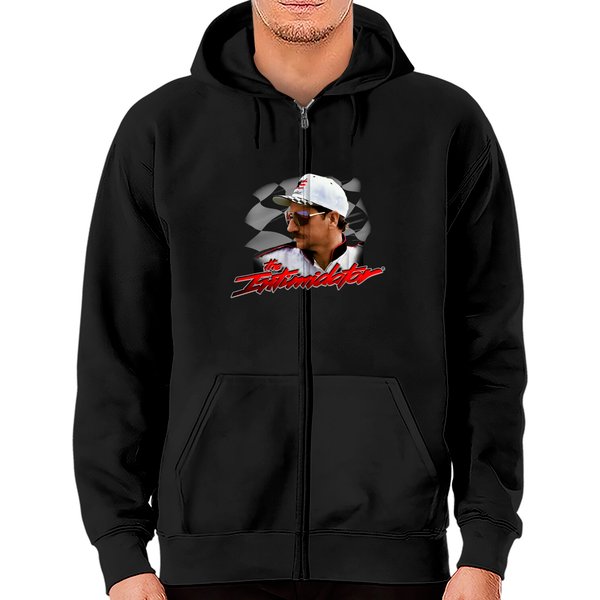 Dale Earnhardt Sr #3 The Intimidator Zip Hoodies-image