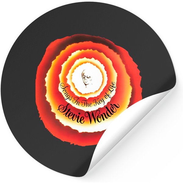 Stevie Wonder Songs In The Key Of Life Stickers-image