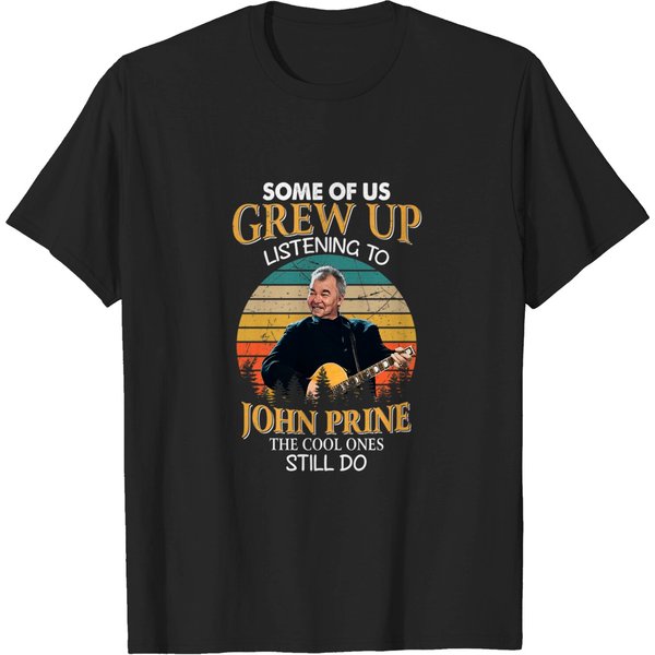 Some Of Us Grew Up Listening To John Folk The Cool Ones Still Do Vintage T-Shirt-image