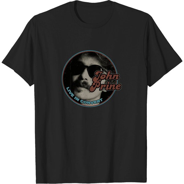 John Prine "Live In Concert" T-Shirt-image