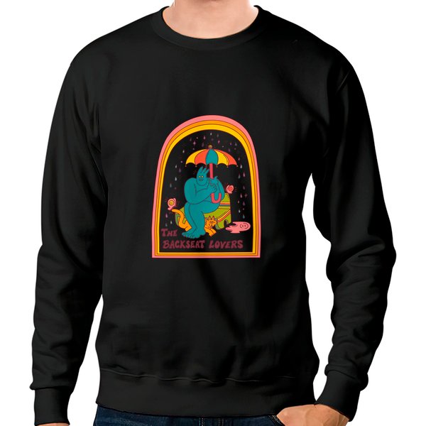 Vintage The Backseat Lovers 2022 Tour Sweatshirt, The Backseat-Lovers North America Tour-image
