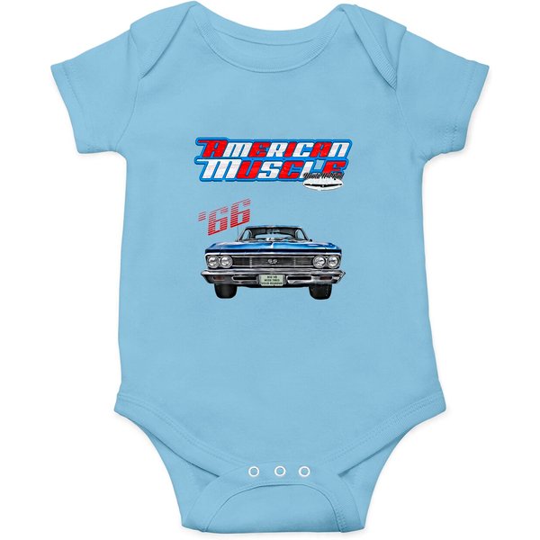 1966 Chevelle,Muscle Car,Ss454,Ss427,Ss396,Hotrod, Onesies-image