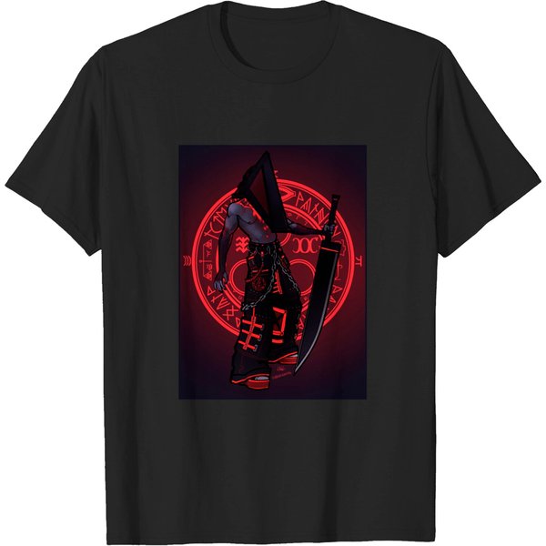 Cybergoth Pyramid Head - Pyramid Head - T-Shirt-image