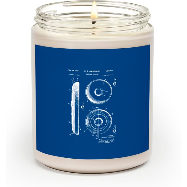 Frisbee Patent, Frisbee Golf, Disc Golf, Disc Golf Scented Candles-image