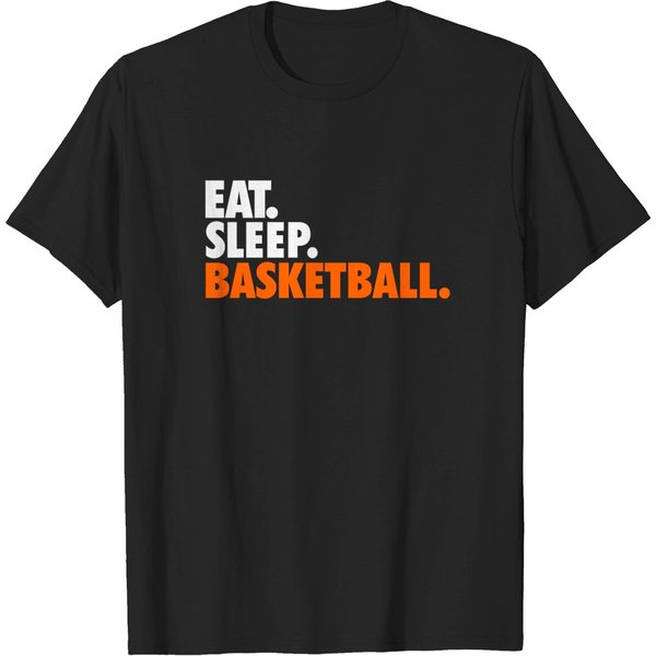Chalktalksports Eat. Sleep. Basketball. T-Shirt | Basketball Tees-image
