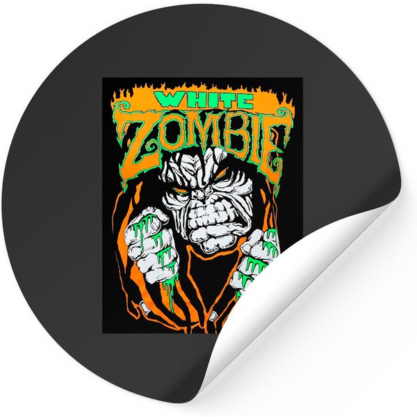 White Zombie Stickers-image