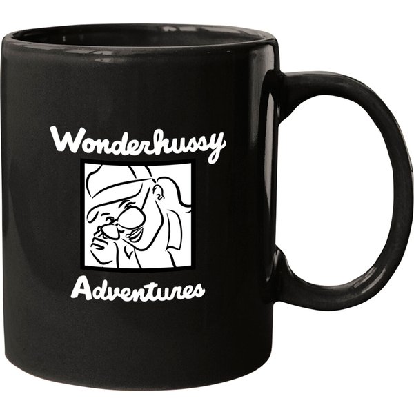 Wonderhussy Adventures White Portrait V-Neck Mugs-image