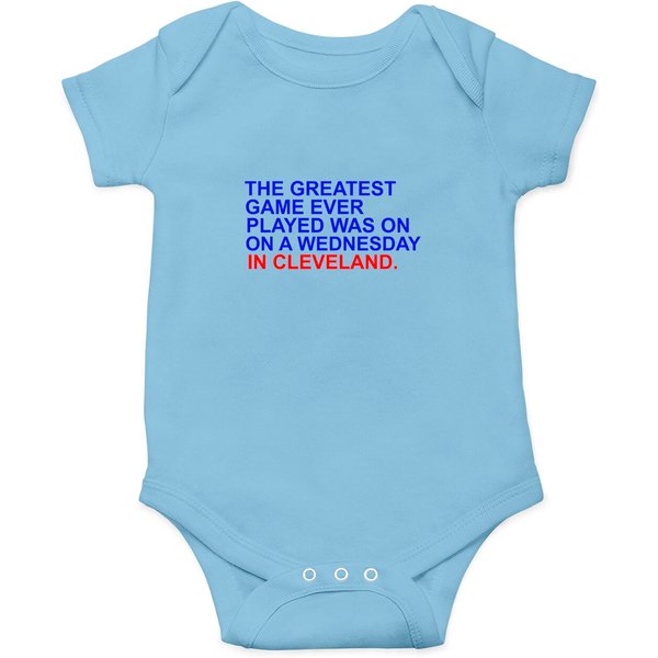 The Greatest Game Ever Played Was On A Wednesday Onesies