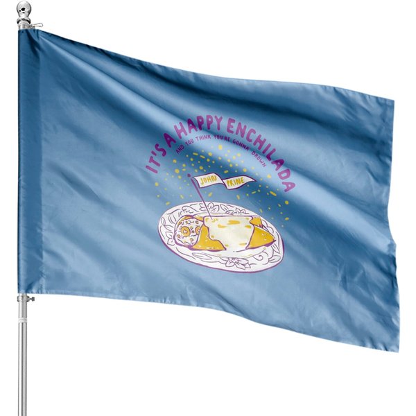John Prine Happy Enchilada House Flags-image