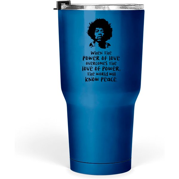 The Power Of Love Jimi Hendrix Quote Tumblers 30 Oz-image