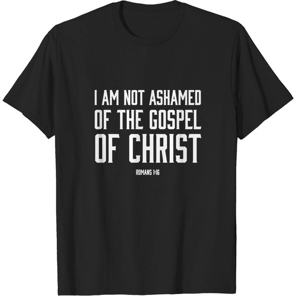 Not Ashamed Of The Gospel Of Christ T-Shirt-image