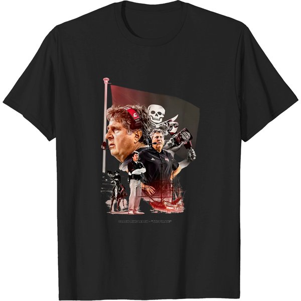Vintage Mike Leach 90S T-Shirt-image