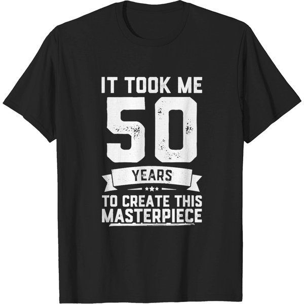 Funny 50 Years Old Joke T Shirt 50Th Birthday Gag T-Shirt-image