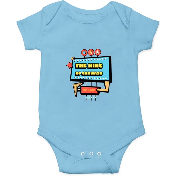 The King Of Car Wash Onesies-image