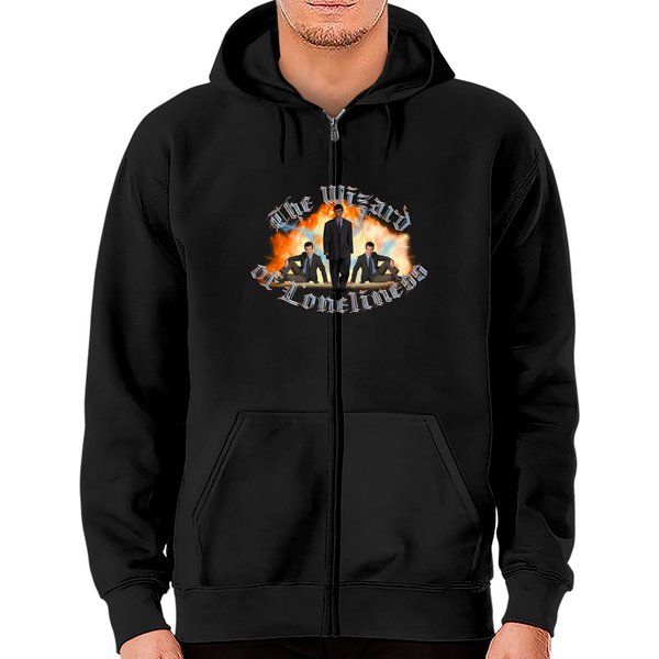 Wizard Of Loneliness Zip Hoodies