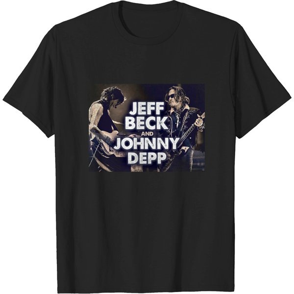 Jeff Beck And Johnny Depp 2022 Tour Shirt Vintage 90S Graphic North American Tour Shirt-image